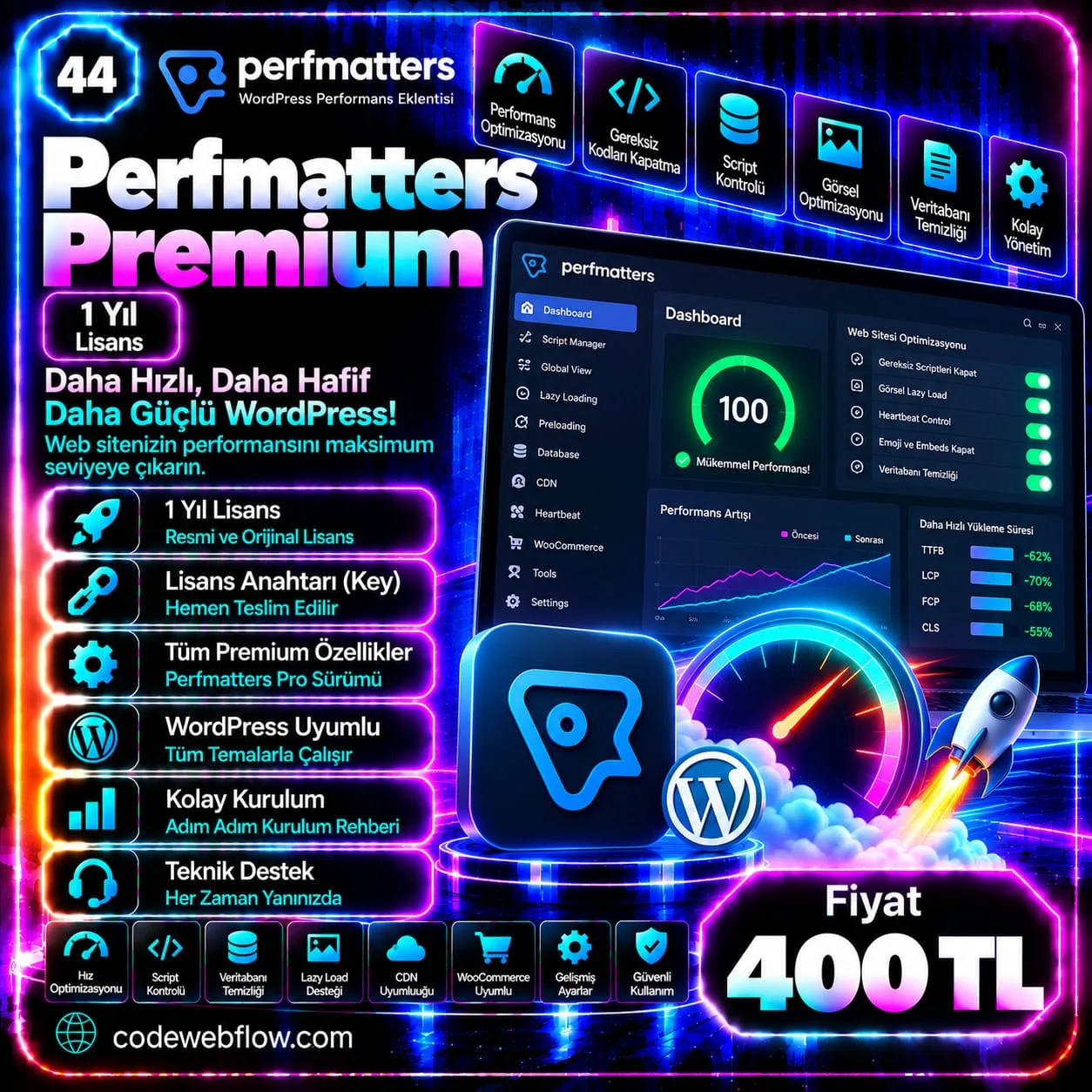 Perfmatters Premium - 1 Yıl