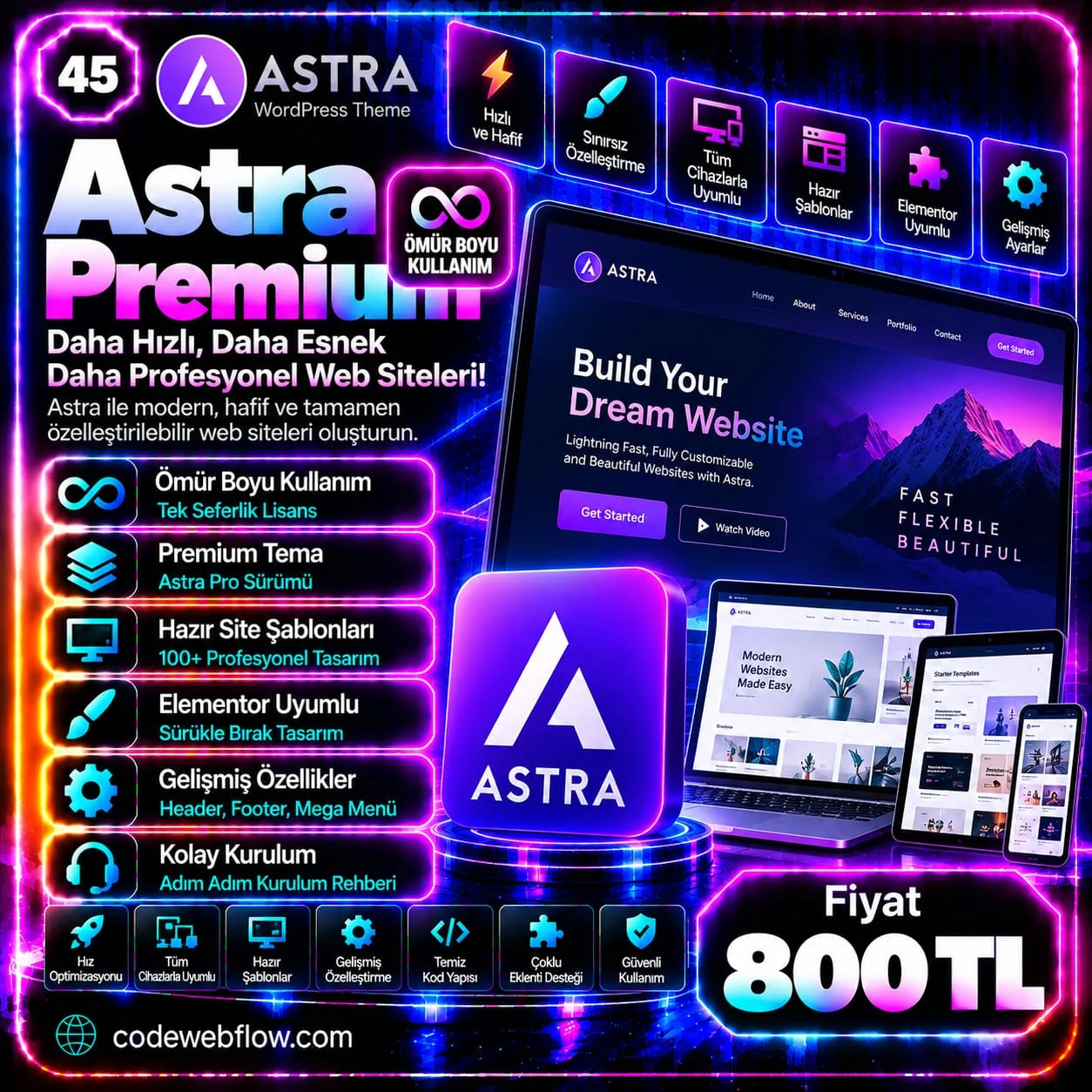 Astra Premium - Ömür Boyu