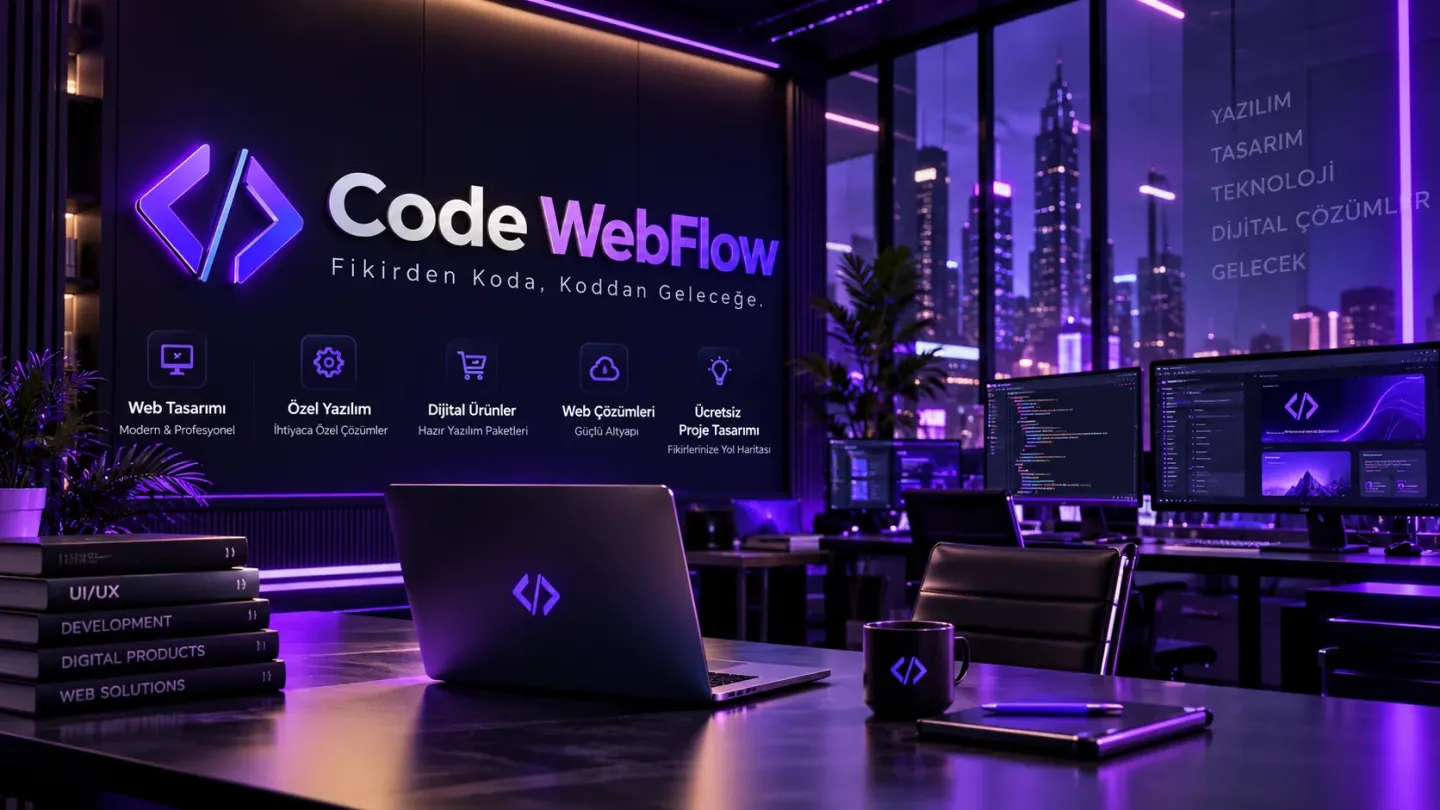 Code WebFlow – Profesyonel yazılım geliştirme, web tasarımı ve dijital çözümler